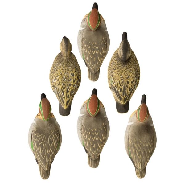 Higdon Outdoors Standard Green Wing Teal Foam Filled 6pk - Precision Shot Firearms
