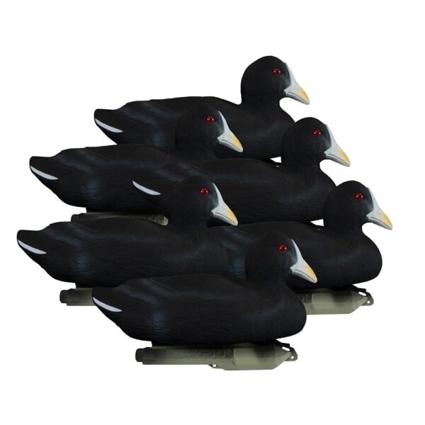 Higdon Outdoors Standard Coot Foam Filled Duck Decoys 6/ct - Precision Shot Firearms