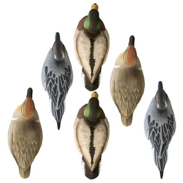 Higdon Late Season Puddle Pack Standard Foam Drakes 2 Mallard 2 Pintails 2 GW Teal 6/ct - Precision Shot Firearms