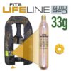 MoMarsh LifeLine Auto 33g Replacement Cartridge - Precision Shot Firearms