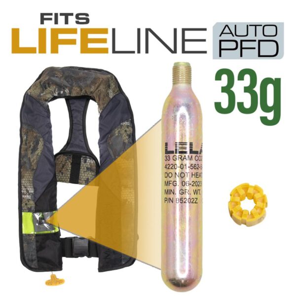 MoMarsh LifeLine Auto 33g Replacement Cartridge - Precision Shot Firearms