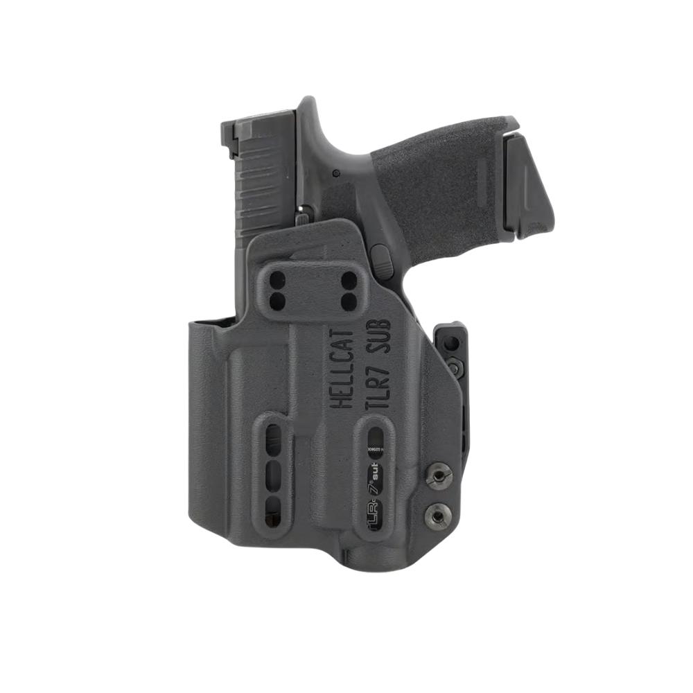 Henry Holsters Ember AIWB/IWB Holster for Springfield Hellcat TLR-7 SUB Black Ambi - Precision Shot Firearms