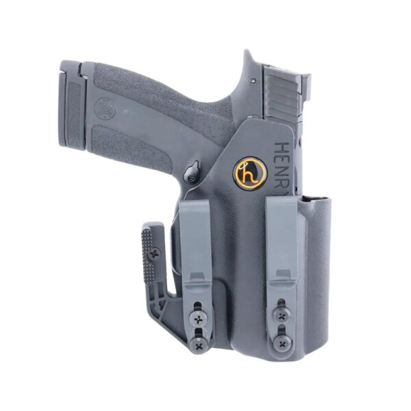 Henry Holsters Cipher AIWB/IWB Holster for S&W M&P Shield X Black Ambi - Precision Shot Firearms