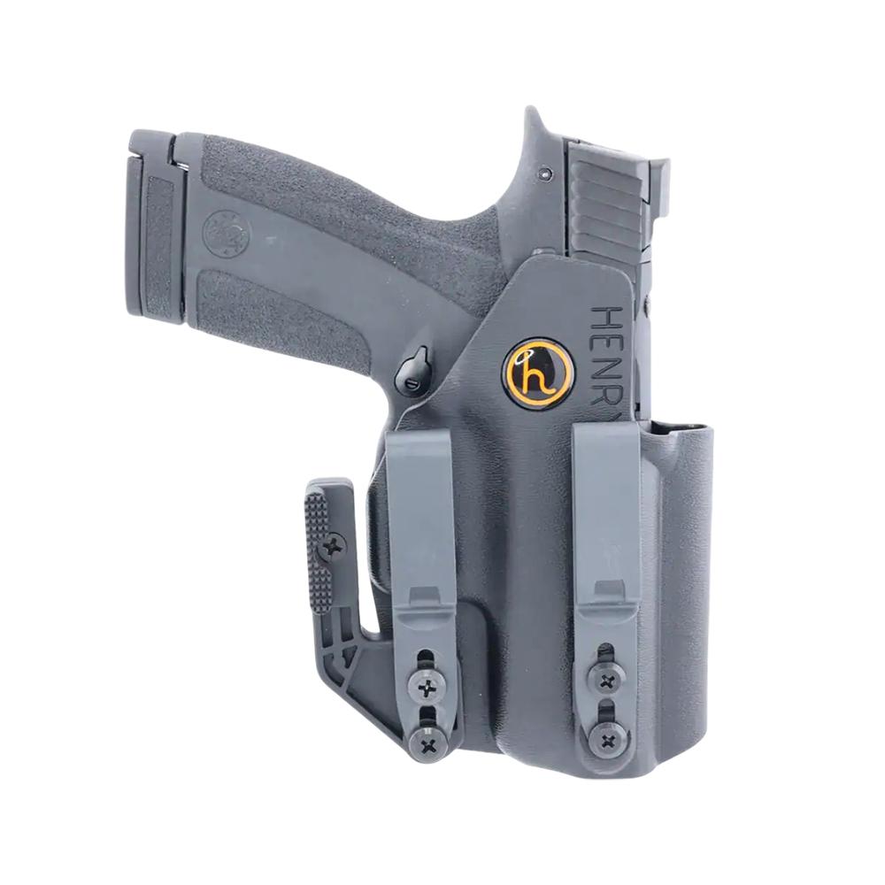 Henry Holsters Cipher AIWB/IWB Holster for S&W M&P Shield X Black Ambi - Precision Shot Firearms