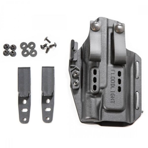 Henry Holsters Floodlight IWB Holster for Semi Autos with X300 Charcoal Gray Ambi - Precision Shot Firearms