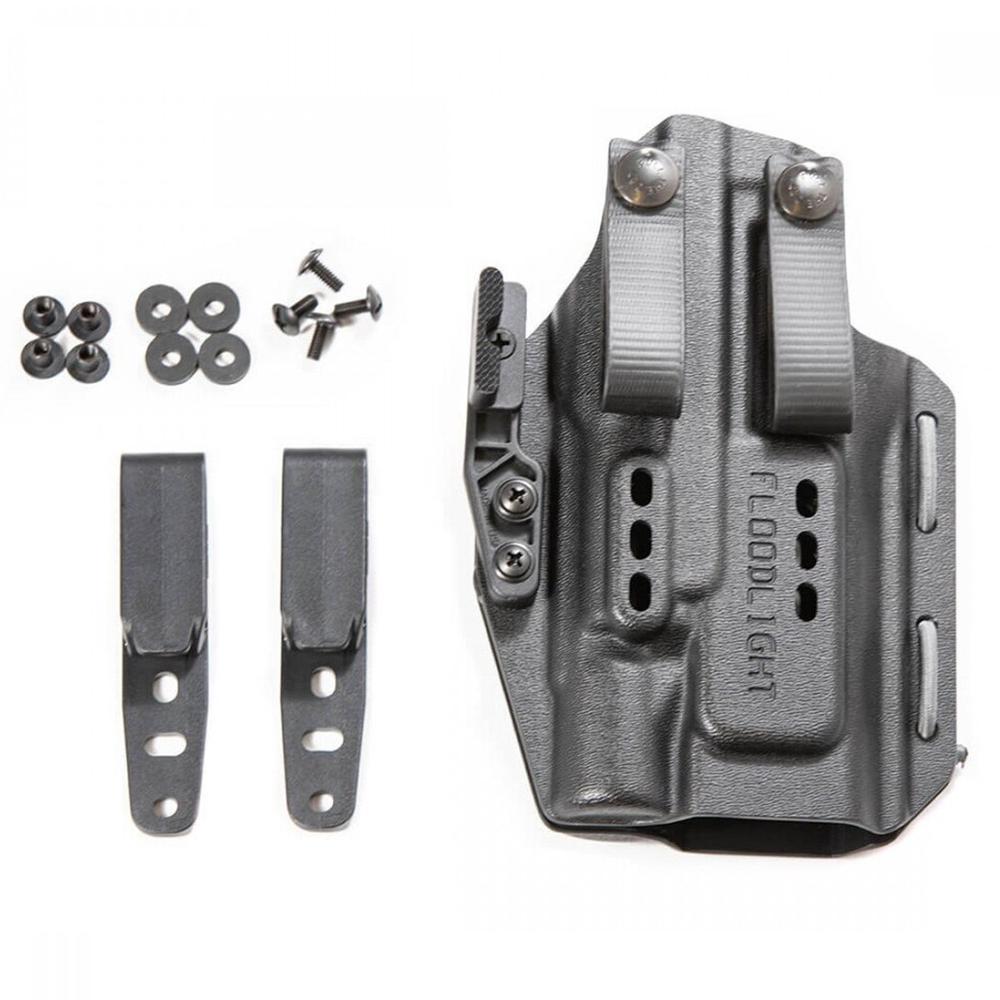 Henry Holsters Floodlight IWB Holster for Semi Autos with X300 Charcoal Gray Ambi - Precision Shot Firearms