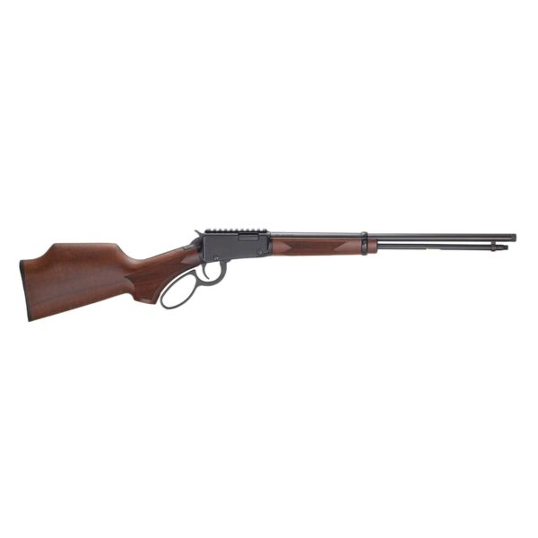 Henry H1 Bandit Rifle .22 WMR 12rd Capacity 18.5" 1/2x28 Threaded Barrel Walnut Stock - Precision Shot Firearms