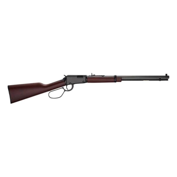 Henry Lever Action Small Game Carbine .22 S/L/LR 12 LR/16 S Capacity 17" Octagon Blued Barrel Large Loop - Precision Shot Firearms