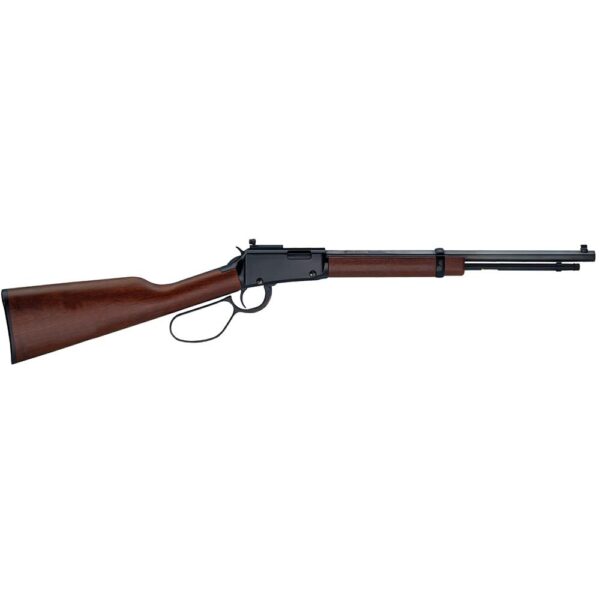 Henry H1 Large Loop Tracker Carbine Rifle .22 WMR 10rd Capacity 16.5" Barrel Walnut Stock - Precision Shot Firearms