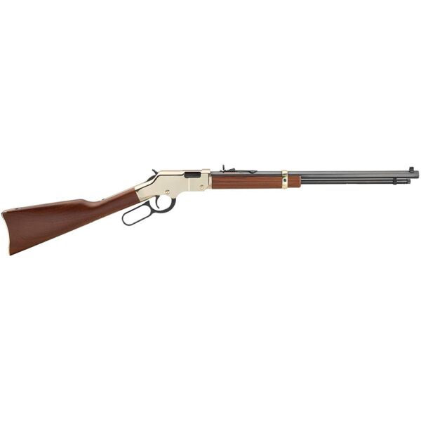 Henry Golden Boy Lever Action Rifle .22 LR 16rd Capacity 20" Octagon Blued Steel Barrel Walnut Stock - Precision Shot Firearms