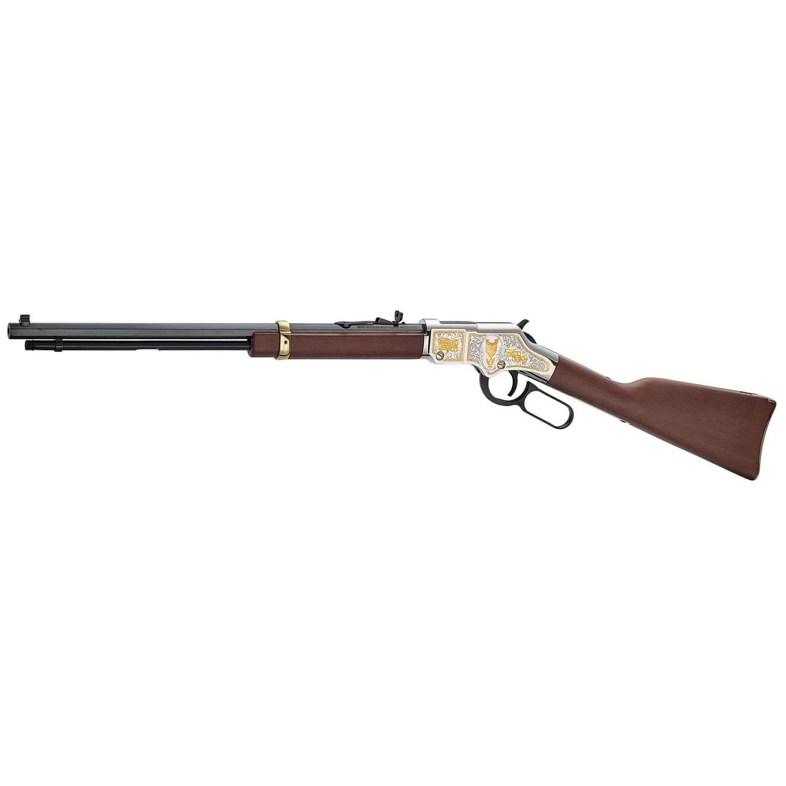 Henry Golden Boy "Eagle Scout Tribute 2nd Edition" Rifle .22 S/L/LR 16(LR)/21(S)rd Capacity 20" Octagon Barrel Wood Stock - Precision Shot Firearms