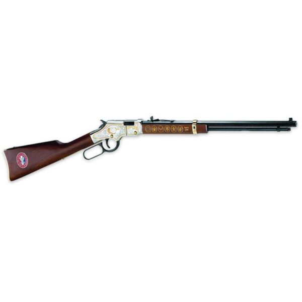 Henry Golden Boy Eagle Scout Tribute Edition .22 LR 16rd Magazine 20" Barrel Walnut - Precision Shot Firearms