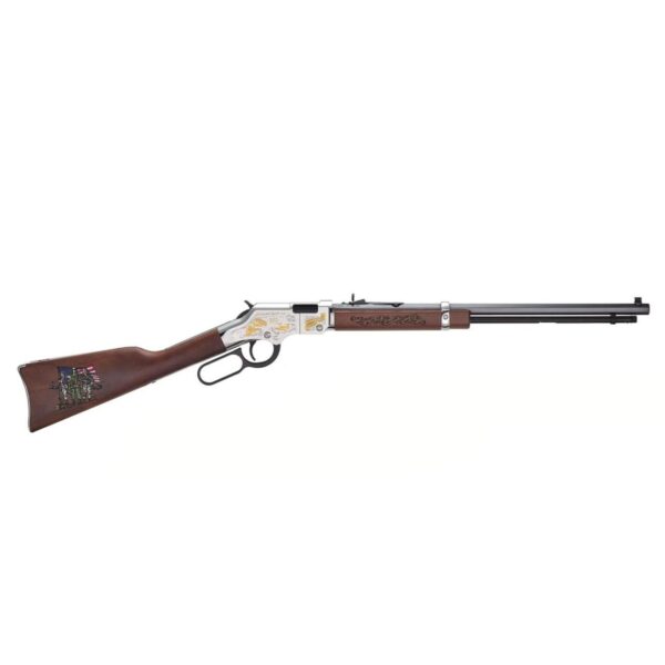 Henry Golden Boy "Spirit of the Corps" 250th Tribute Edition Rifle .22 S/L/LR 16rd Capacity 20" Octagon Barrel Engraved Wood Stock - Precision Shot Firearms