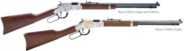 Henry Silver Eagle 2nd Edition .22 S/L/LR Rifle 16-21rd Magazine 20" Barrel Walnut - Precision Shot Firearms