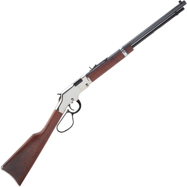 Henry Golden Boy Silver .22 S/L/LR Rifle 16-21rd Magazine 20" Barrel Walnut Large Loop - Precision Shot Firearms