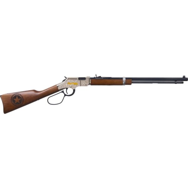 Henry Texas Rangers Bicentennial Tribute Edition Rifle .22 LR 16rd Magazine 20" Barrel Walnut - Precision Shot Firearms