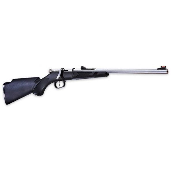 Henry Mini Bolt Black Rifle .22 LR Single Shot Magazine 16.25" Barrel Black - Precision Shot Firearms