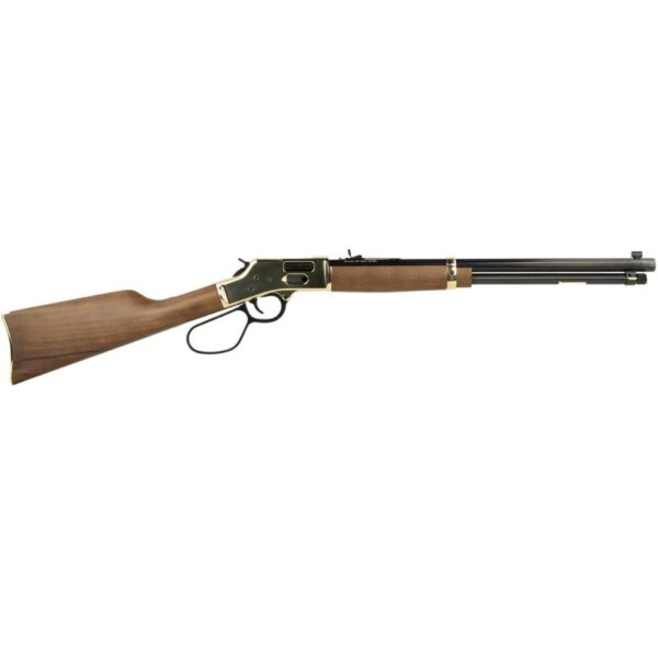 Henry Big Boy Brass Large Loop Side Gate Rifle .45 Colt 10rd Magazine 20" Barrel Walnut - Precision Shot Firearms
