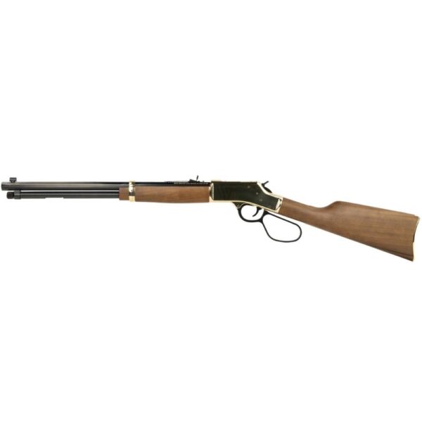 Henry Big Boy Brass Large Loop Side Gate Rifle .45 Colt 10rd Magazine 20" Barrel Walnut - Precision Shot Firearms