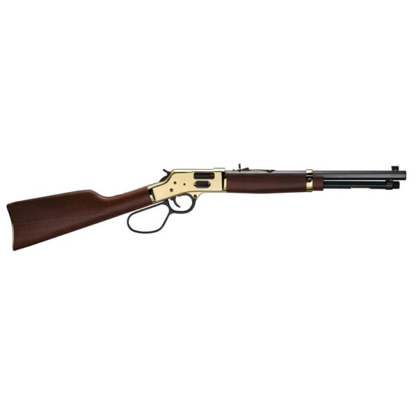 Henry Big Boy Brass Carbine Side Gate Rifle .45 Colt 7rd Magazine 16.5" Barrel Walnut - Precision Shot Firearms