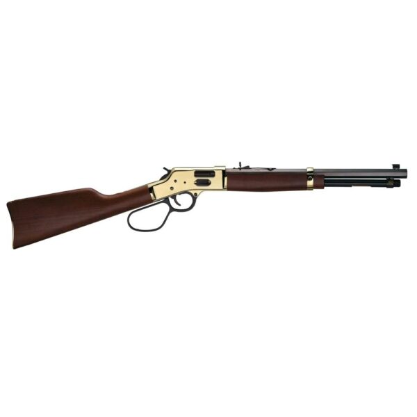 Henry Big Boy Brass Large Loop Side Gate Rifle .44 Mag/.44 Spl 10rd Magazine 20" Barrel Walnut - Precision Shot Firearms