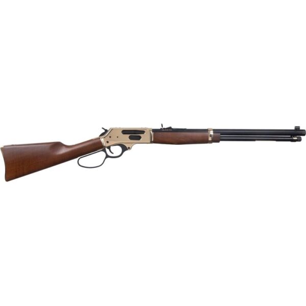 Henry Brass Lever Action Side Gate Rifle .30-30 5rd Magazine 20" Barrel with Large Loop - Precision Shot Firearms