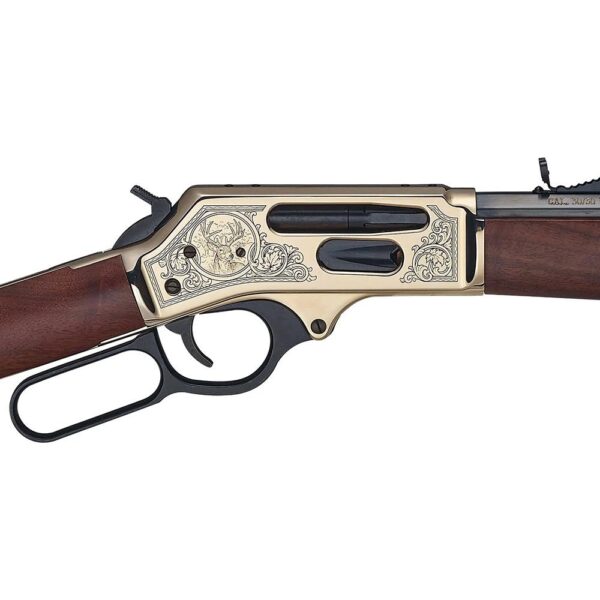 Henry Brass Wildlife Edition Side Gate Rifle .30-30 5rd Magazine 20" Barrel Walnut - Precision Shot Firearms