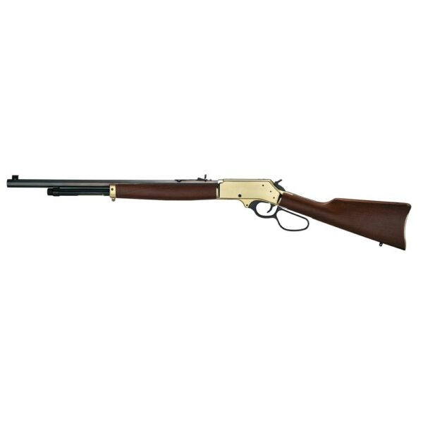 Henry Brass Lever Action Side Gate Rifle .45-70 4rd Magazine 22" Octagon Barrel with Large Loop - Precision Shot Firearms