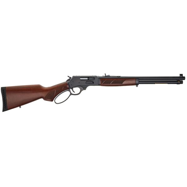 Henry Steel Lever Action w/Side Gate Rifle .45-70 Govt 4rd Capacity 18.43" Round Barrel Walnut Stock - Precision Shot Firearms