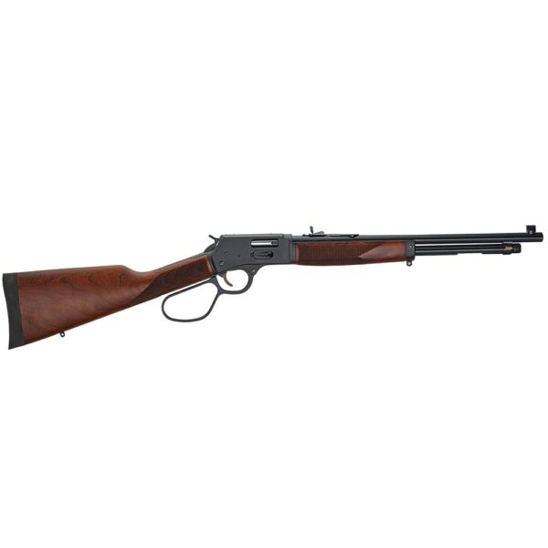 Henry Big Boy Steel Carbine Steel Gate .357 Mag/.38 Special Rifle 7rd Magazine 16.5" Barrel Walnut Large Loop - Precision Shot Firearms