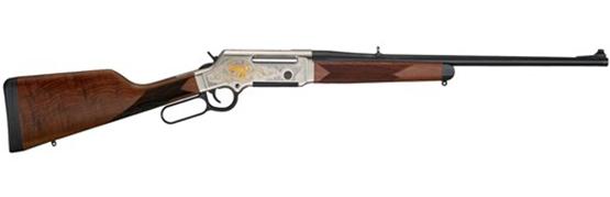 Henry Long Ranger Lever Wildlife Edition 223 Rem/5.56 NATO Rifle 5rd Magazine 20" Barrel Walnut Coyote Engraving - Precision Shot Firearms