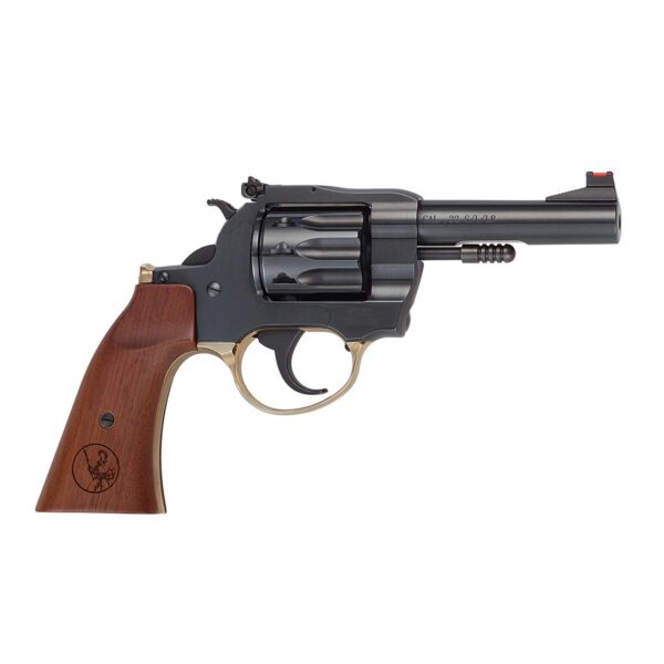 Henry H17 Big Boy Deadeye Handgun .357 Mag/.38 Spl 6rd Capacity 4" Blued Barrel Walnut Gunfighter Grip - Precision Shot Firearms