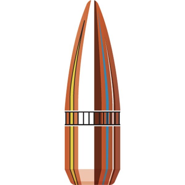 Hornady Traditional / FMJ Rifle Bullets .22 cal .224" 55 gr FMJ-BT With Cannelure (W/C) - 500/ct - Precision Shot Firearms