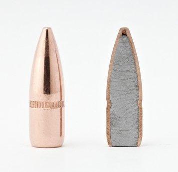 Hornady Traditional / FMJ Rifle Bullets .22 cal .224" 55 gr FMJBT CANN 100/Box - Precision Shot Firearms