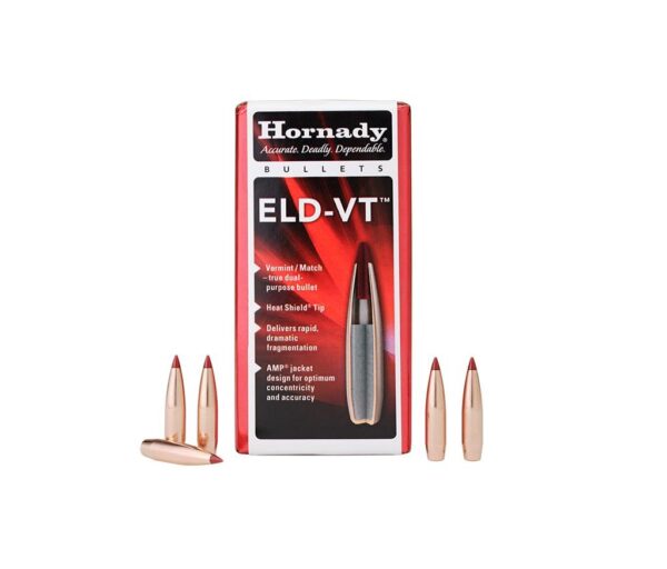 Hornady ELD-VT Rifle Bullets 6.5mm .264" 100 gr 100/ct - Precision Shot Firearms