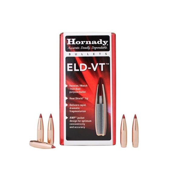 Hornady ELD-VT Rifle Bullets 25 CAL .257 95 GR ELD-VT (1-7.5") 100/ct - Precision Shot Firearms