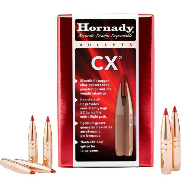 Hornady Rifle Bullets 25 cal .257" 112 GR CX (25 CREEDMOOR) 50/ct - Precision Shot Firearms
