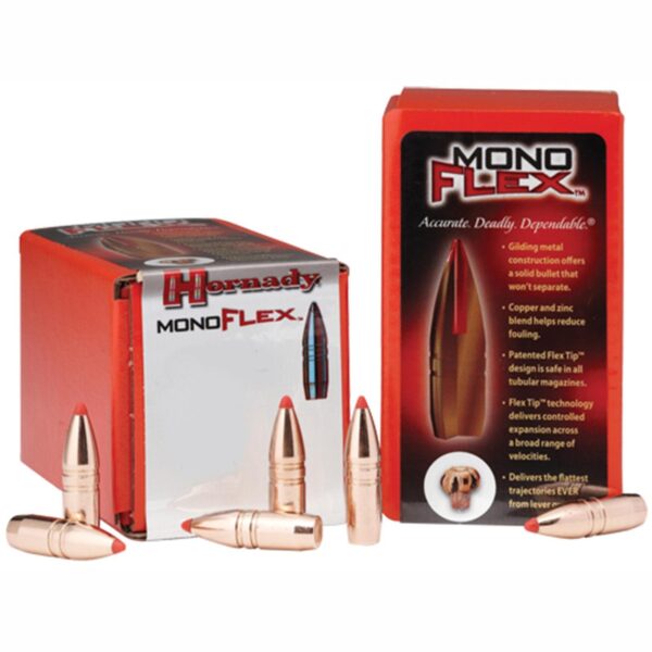 Hornady MonoFlex Rifle Bullets .30-30 Win .308" 140 gr MFLX 50/ct - Precision Shot Firearms