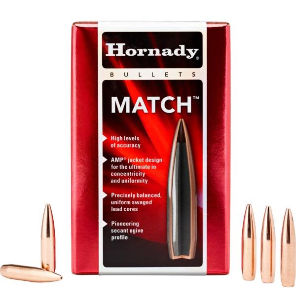 Hornady Match Bullets .308 Win .308" 155 gr BTHP 100/box - Precision Shot Firearms