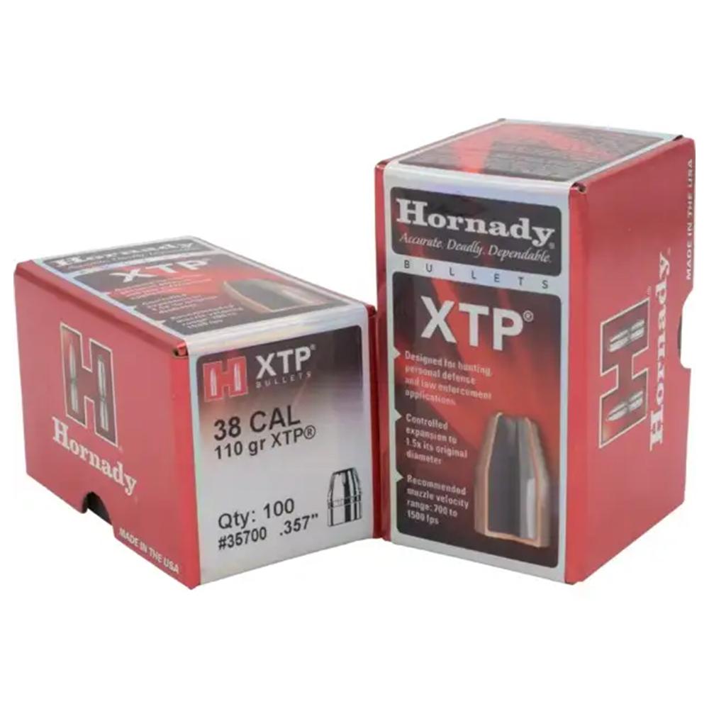 Hornady Handgun Bullets .38 cal .357" 110 gr XTPHP 100/ct - Precision Shot Firearms