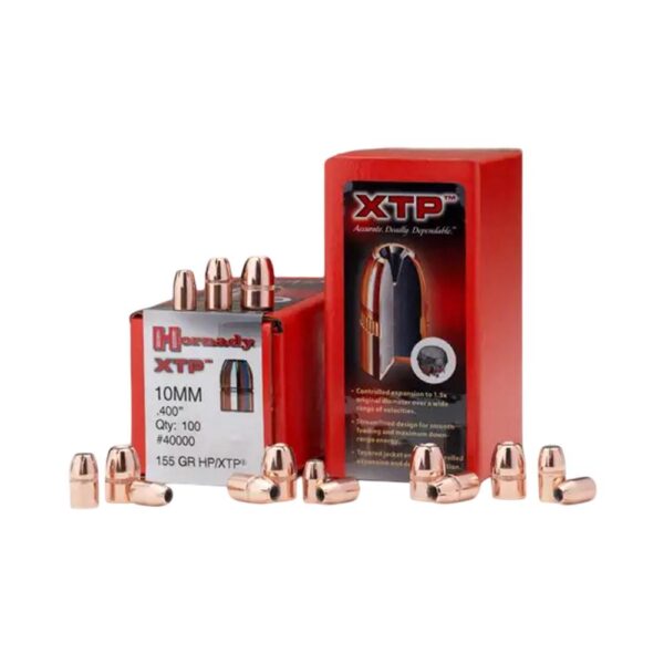 Hornady Handgun Bullets 10mm .400" 180 gr XTPHP 100/ct - Precision Shot Firearms