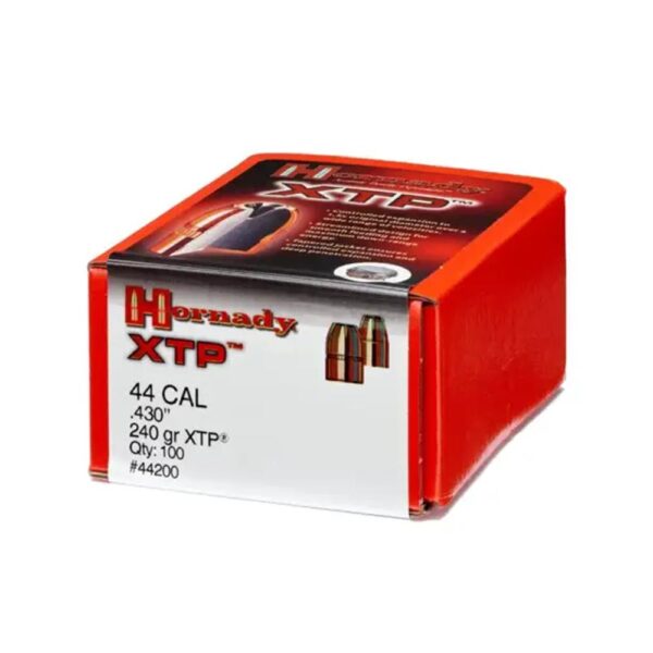 Hornady Handgun Bullets .44 cal .430" 240 gr XTPHP 100/ct - Precision Shot Firearms