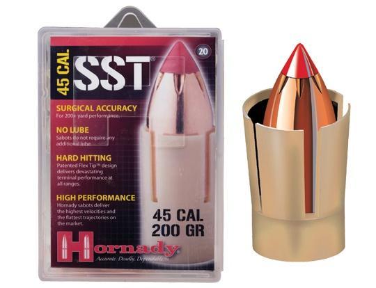 Hornady Muzzleloading Bullets .45 cal Sabot with .40 cal 200 gr SST ML Bullet 20/ct - Precision Shot Firearms
