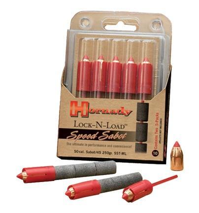 Hornady Sabot LockNLoad Speed Sabot Low Drag Bullets .50 cal Low Drag Speed Sabot with .45 cal 250 gr SST Bullet 10/ct - Precision Shot Firearms