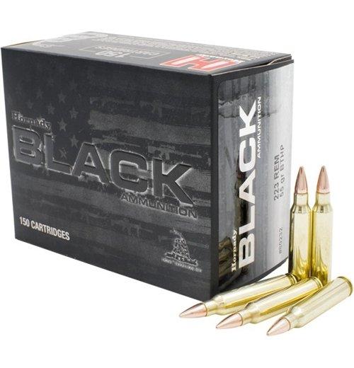 Hornady Black Rifle Ammunition .223 55gr BTHP 3240 fps 150/ct - Precision Shot Firearms