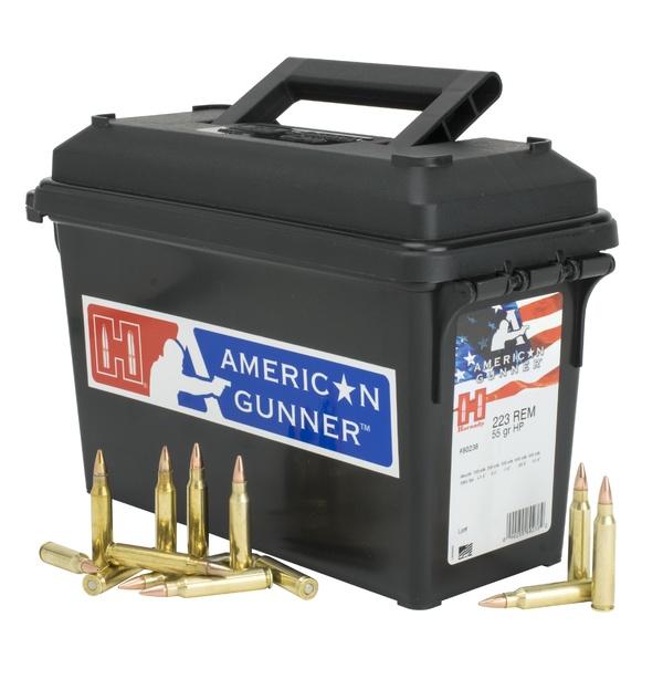 Hornady American Gunner Rifle Ammunition .223 Rem 55 gr HP-Match 3240 fps 247/ct - Precision Shot Firearms