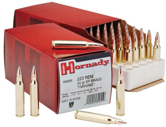 Hornady Custom Rifle Ammunition .223 Rem 55 gr SP 3240 fps - 50/box - Precision Shot Firearms