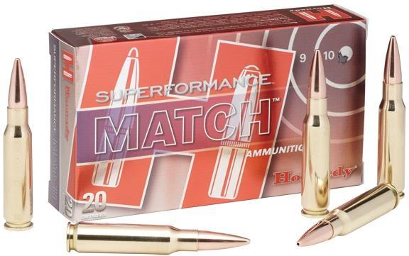 Hornady Superformance Match Rifle Ammunition .223 Rem 75 gr BTHP 2930 fps - 20/box - Precision Shot Firearms