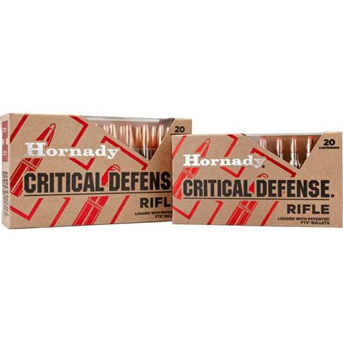 Hornady Critical Defense Rifle Ammunition .223 Rem 55 gr FTX 20/ct - Precision Shot Firearms
