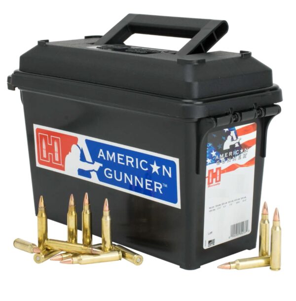 Hornady American Gunner Rifle Ammunition 5.56 NATO 55 gr HP 3240 fps 247/ct - Precision Shot Firearms